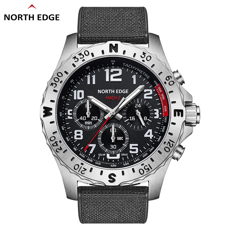 Smartwatch Premium Watches For Men - Relógio Masculino NORTH EDGE com Energia