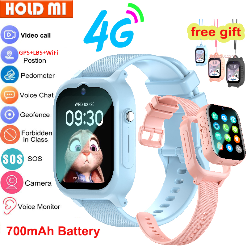 Smartwatch Watches Kids - Relógio inteligente crianças 4g gps wifi