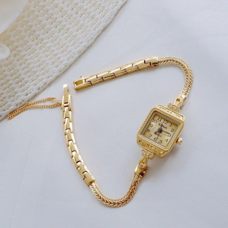 Vintage Digital Watch - Relógio de pulseira vintage fino feminino,