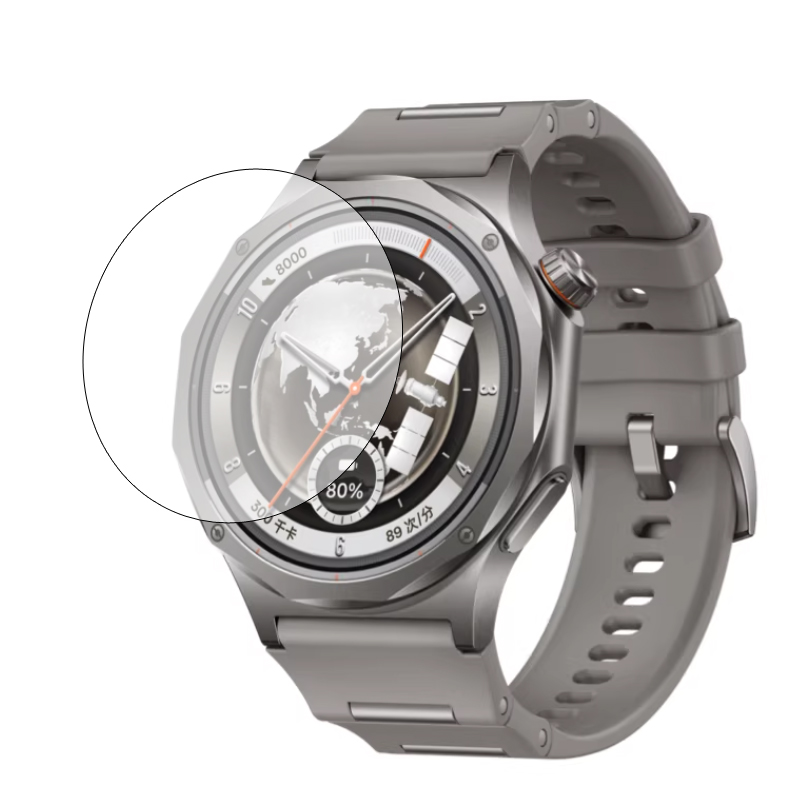 Smartwatch Oppo Watch - Película protetora de vidro rígido para