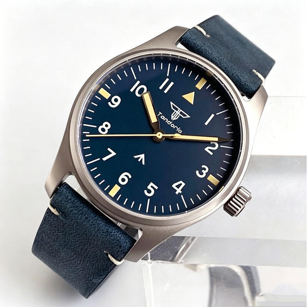 Vintage Digital Watch - Novo Relógio de Piloto de Titânio