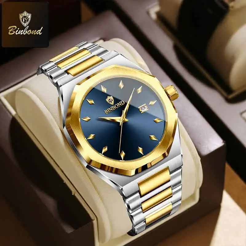 Smartwatch Watches Brands For Men - Binbond marca superior homem relógio de