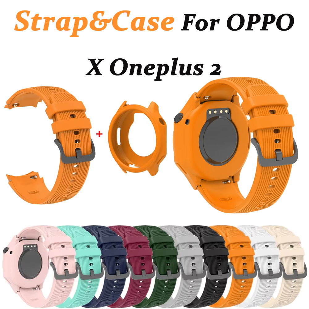 Smartwatch Oneplus Watches - Capa e Pulseira de Silicone para