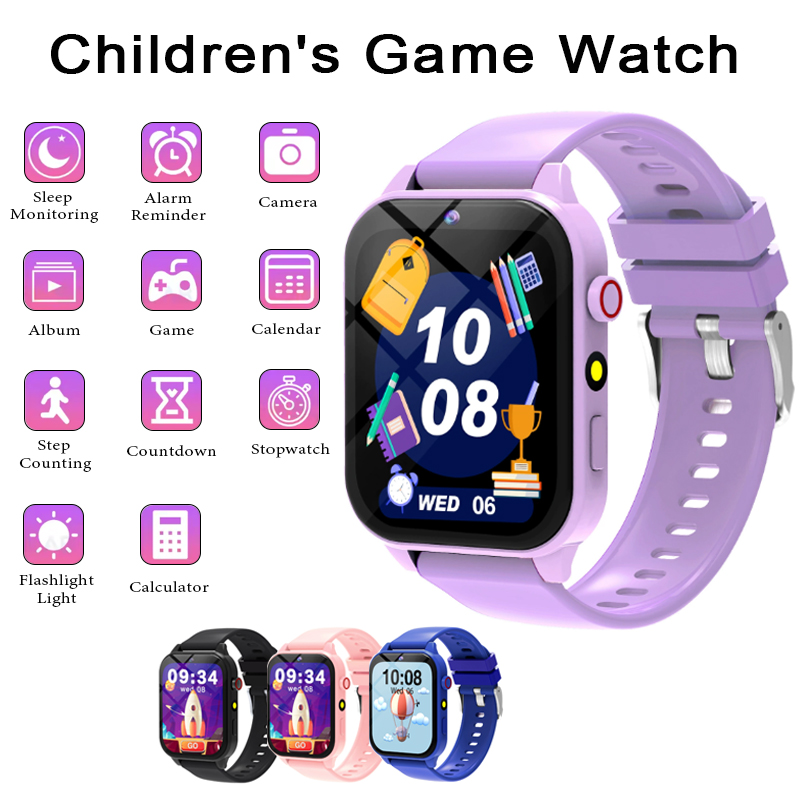 Smartwatch Watches Kids - Smartwatch jogos infantis relógio 1.83 Polegada