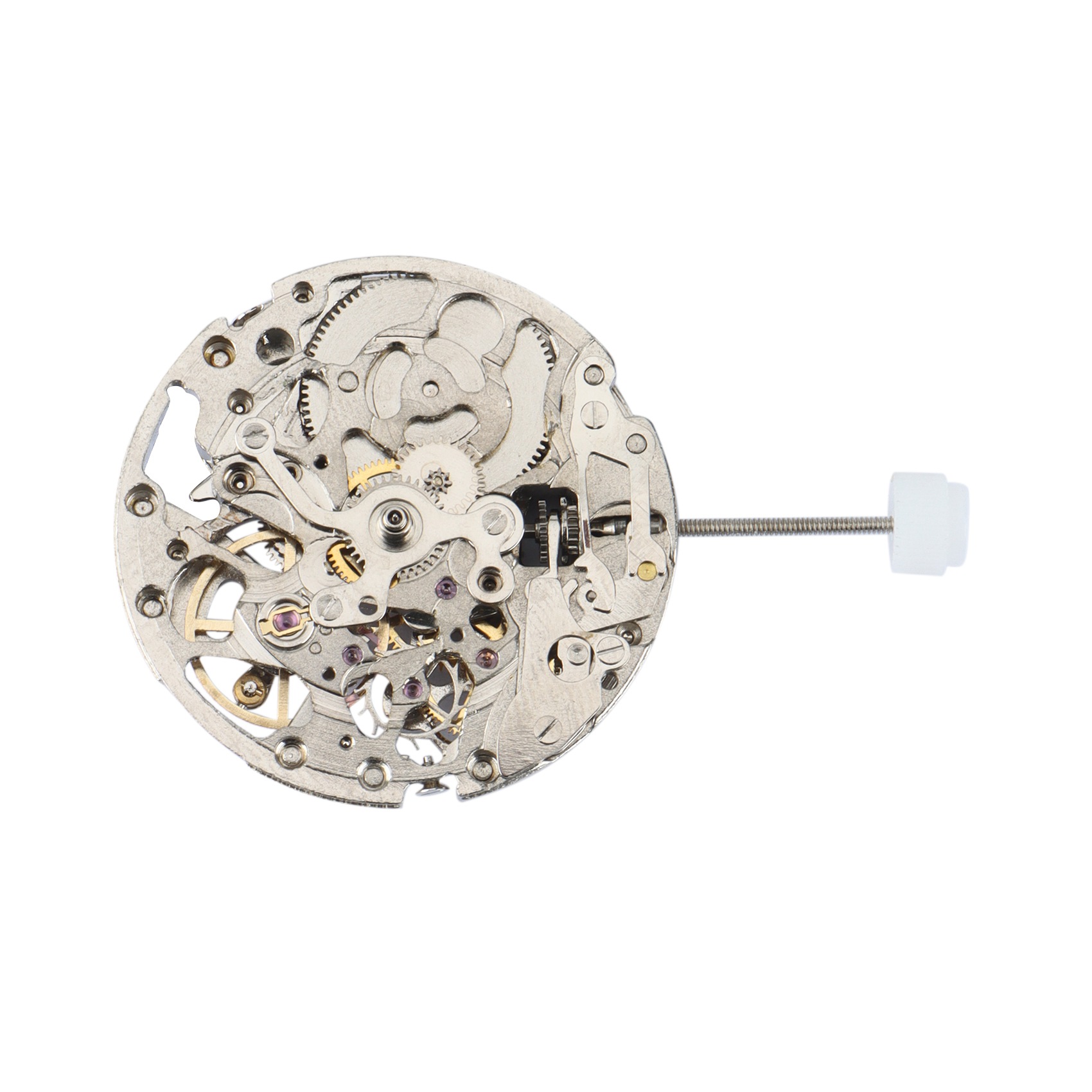Skeleton Mechanical Watch - 25.6mm esqueleto de 3 mãos movimento