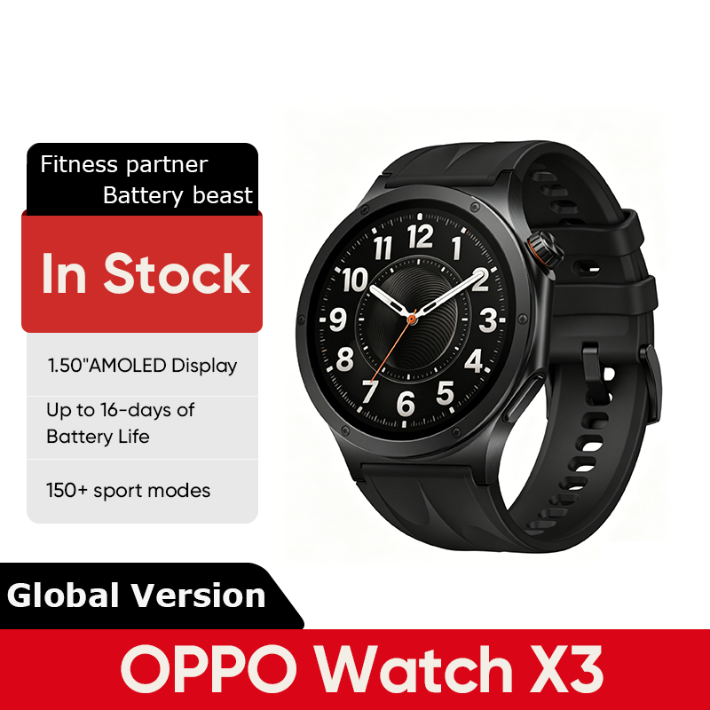 Smartwatch Oppo Watch - Smartwatch OPPO Watch X3 Versão Global