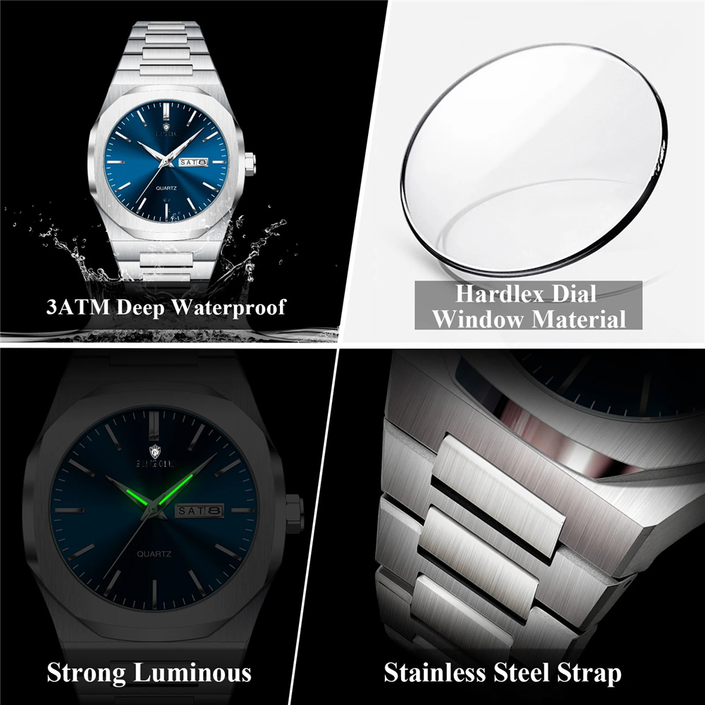 Novos Relógios Automáticos par - Smartwatch Watches Brands For Men avaliação e preço