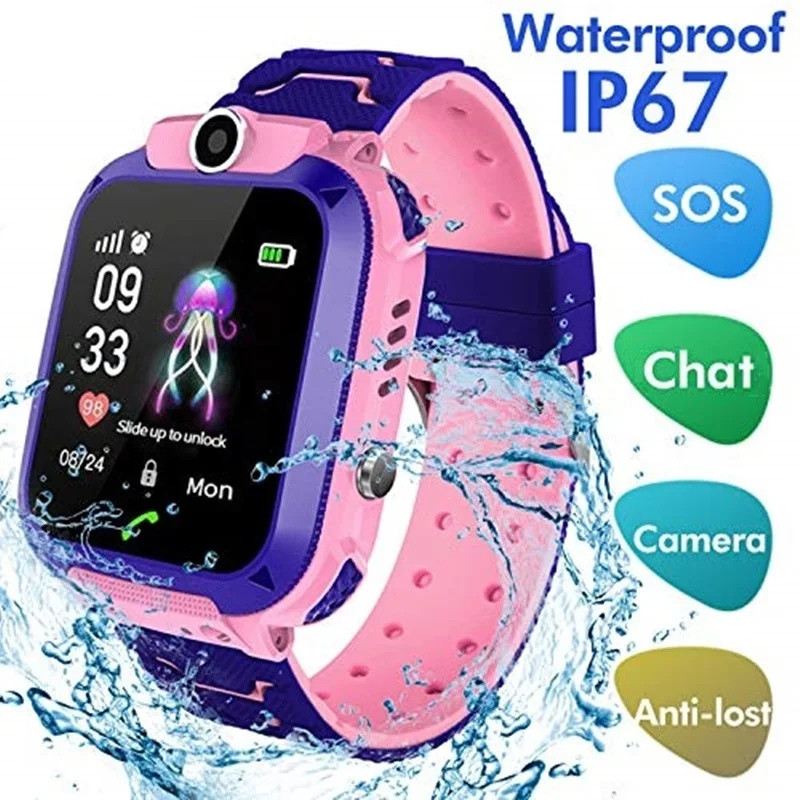 2g crianças relógio inteligent - Smartwatch Watches Kids avaliação e preço