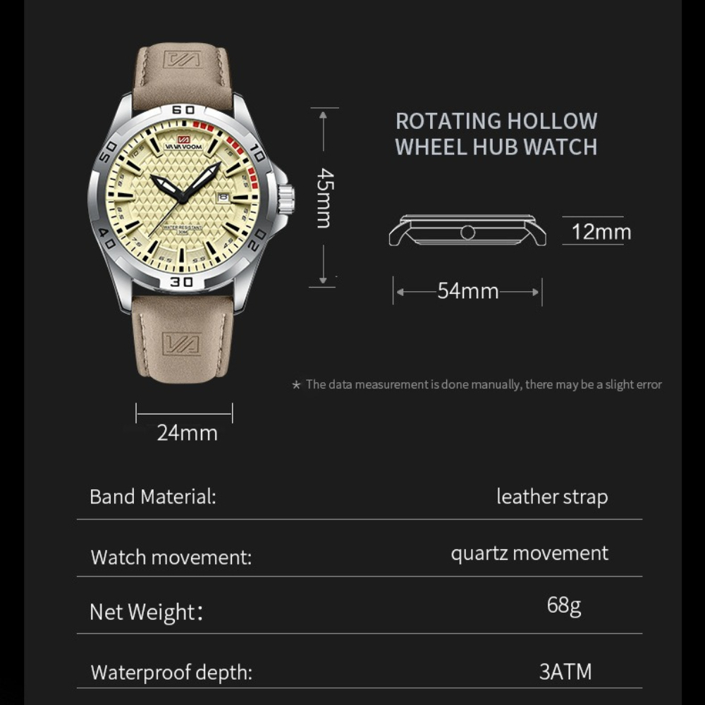 Relógio Concept VAVAVOOM 2581  - Smartwatch Premium Watches For Men avaliação e preço
