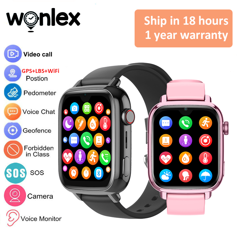 Wonlex kt34 relógio inteligent - Smartwatch Watches Kids avaliação e preço