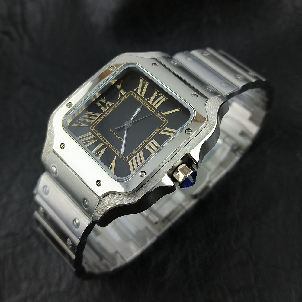 Relógio masculino de alta qual - Skeleton Mechanical Watch avaliação e preço
