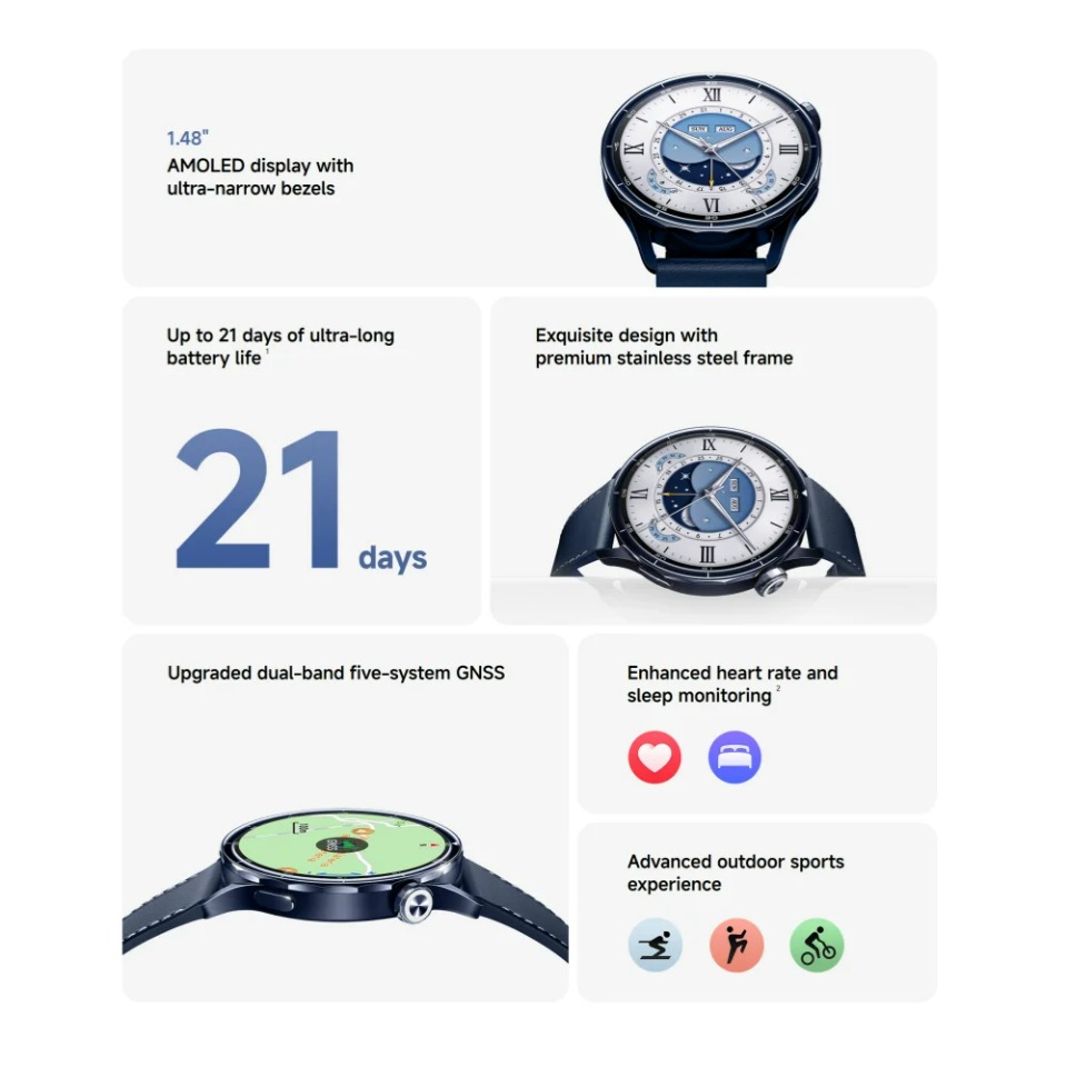 2029 NOVO Versão Global Xiaomi - Smartwatch Timex Watches For Women avaliação e preço