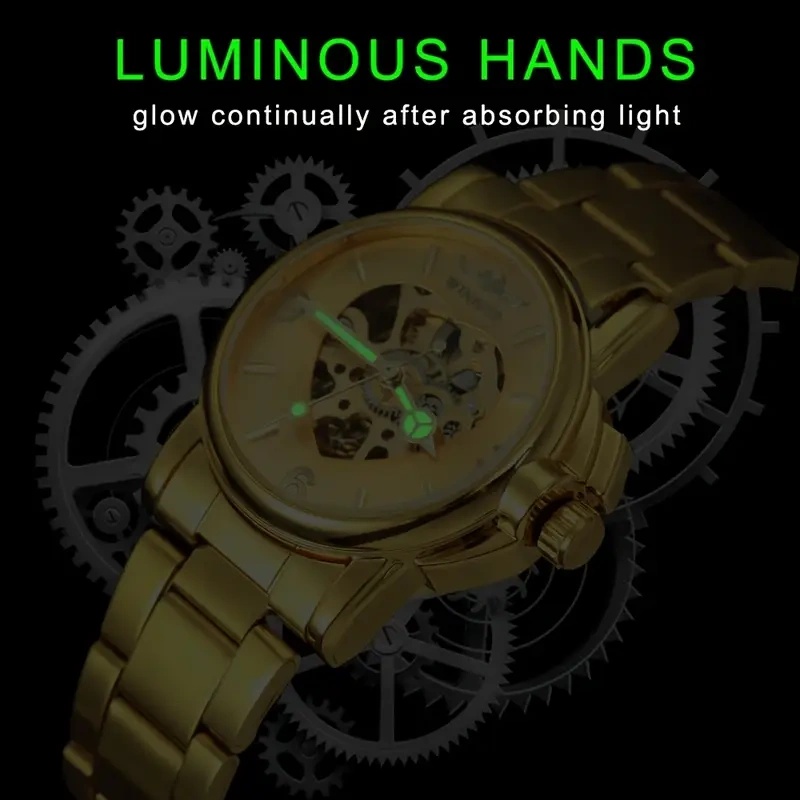 Relógio Mecânico Automático El - Skeleton Mechanical Watch avaliação e preço