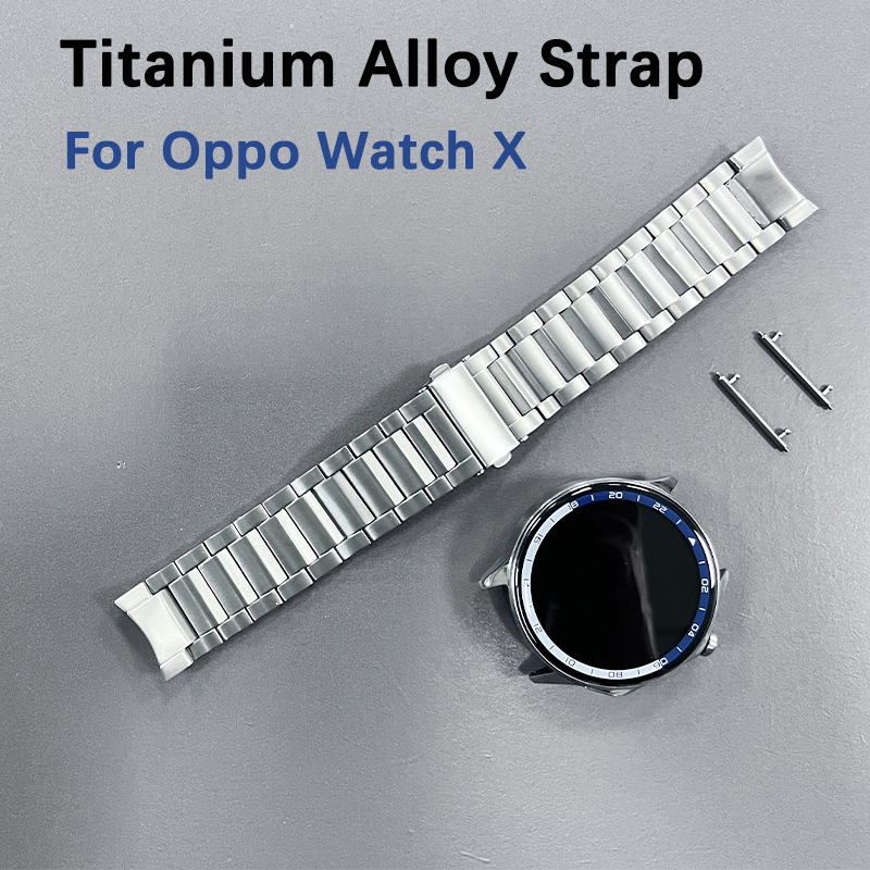 Pulseira de liga de titânio se - Smartwatch Oppo Watch avaliação e preço