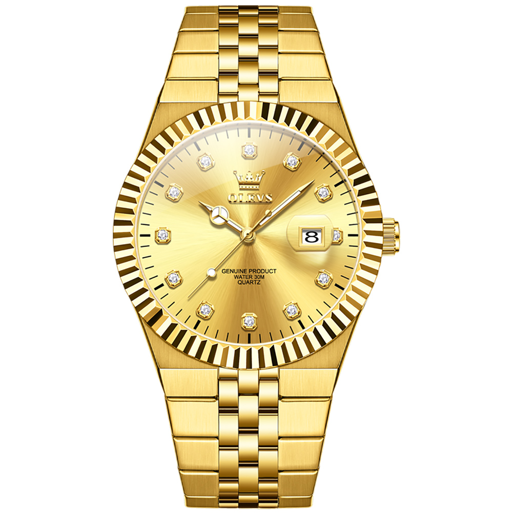 Olevs nova moda relógio mascul - Smartwatch Watches Brands For Men avaliação e preço