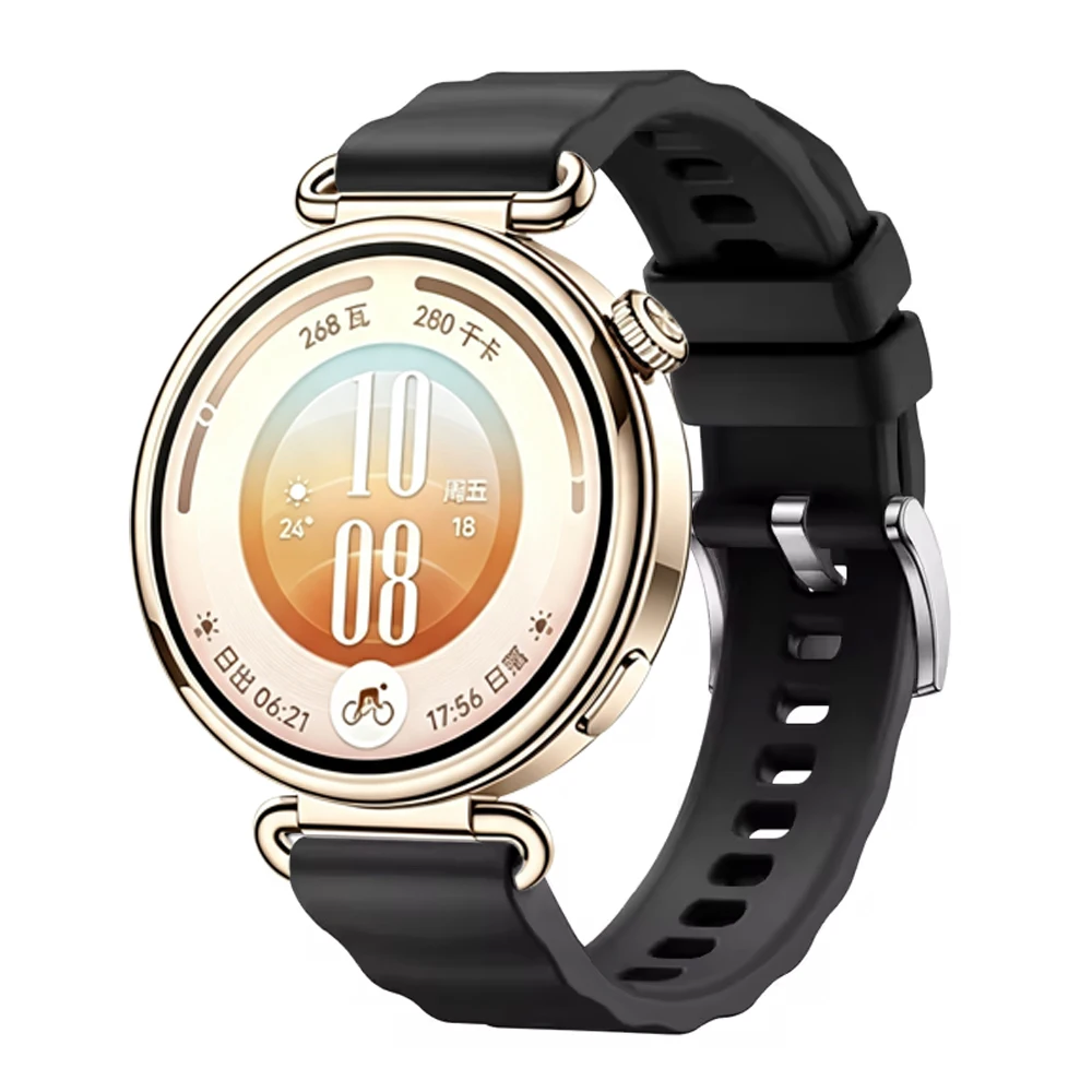Pulseira de Silicone Ondulada  - Smartwatch Oppo Watch avaliação e preço