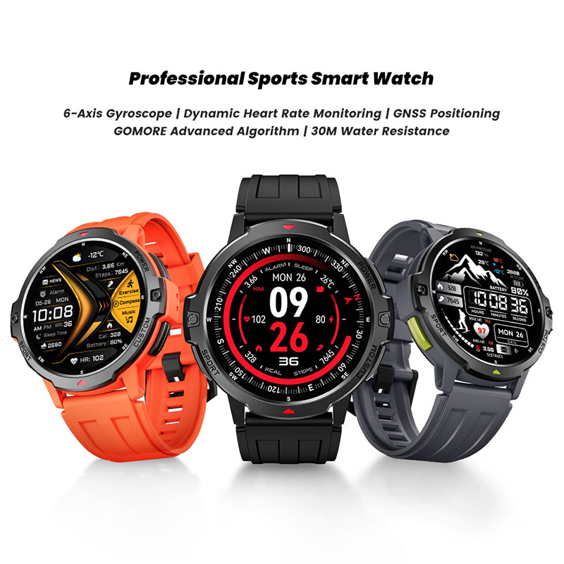 NOVO Smartwatch Militar GPS 3A - Smartwatch Timex Watches For Women avaliação e preço